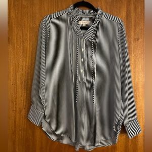 Loft striped dress shirt